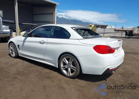 2016 BMW 435I from USA, damaged, VIN WBA3T3C53G5A41796